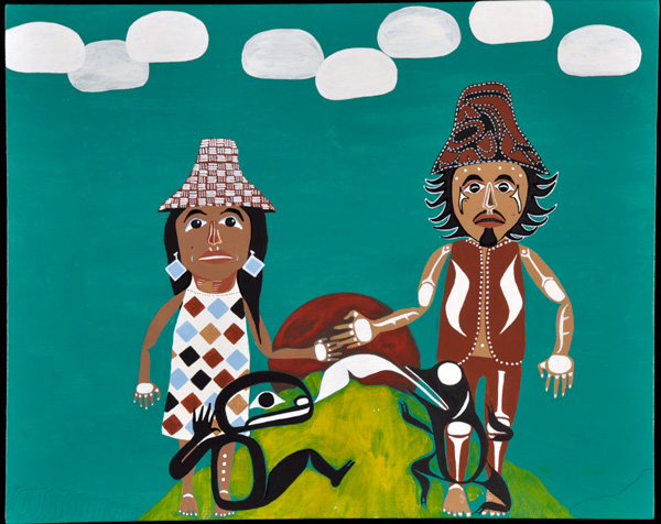'It's only a mountain', acrylic on canvas 2007