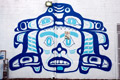 Mural from a graffiti art program in which Corey mentored young artists
