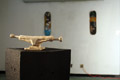 Marrow Truck Co. 2008, Carved Moose Antler into Skateboard Truck, 8 inches x4 inches x 5 inches