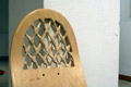 jilaqami'g no'shoe, 2009 Carved Skateboards (22cm x 70cm x 4cm)