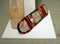 jilaqami'g no'shoe, 2009 Carved Skateboards (22cm x 70cm x 4cm)